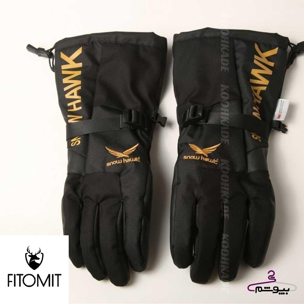 دستکش تک پوش مردانه SNOWHAWK C2133